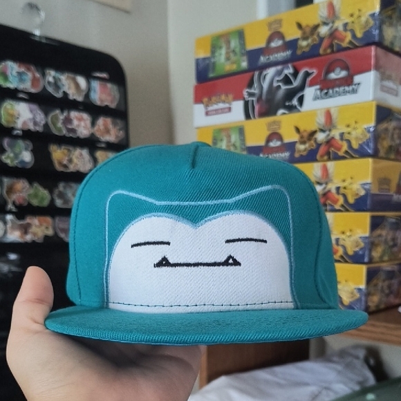 Pokemon Other - Teal Snorlax Cap Pokemon